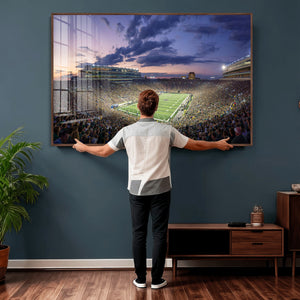Notre Dame Fighting Irish Football Team Print - Notre Dame
