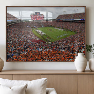 Jordan-Hare Stadium Wall Art Canvas Print, College Sports