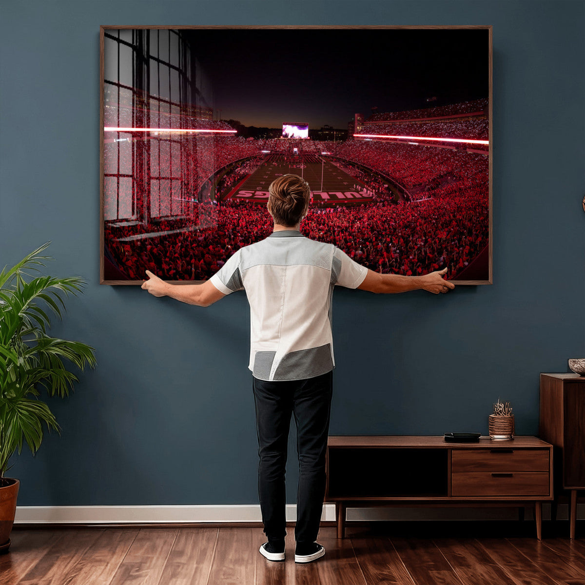Sanford Stadium Wall Art Canvas Print – Georgia Bulldogs