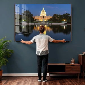 US Capitol Building Wall Art Canvas Print – Washington DC