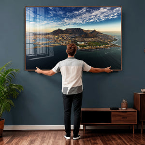 Cape Town Skyline Wall Art Canvas Print – Table Mountain