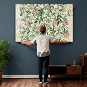 William Morris Jasmine 1872 Canvas Wall Art — Arts and