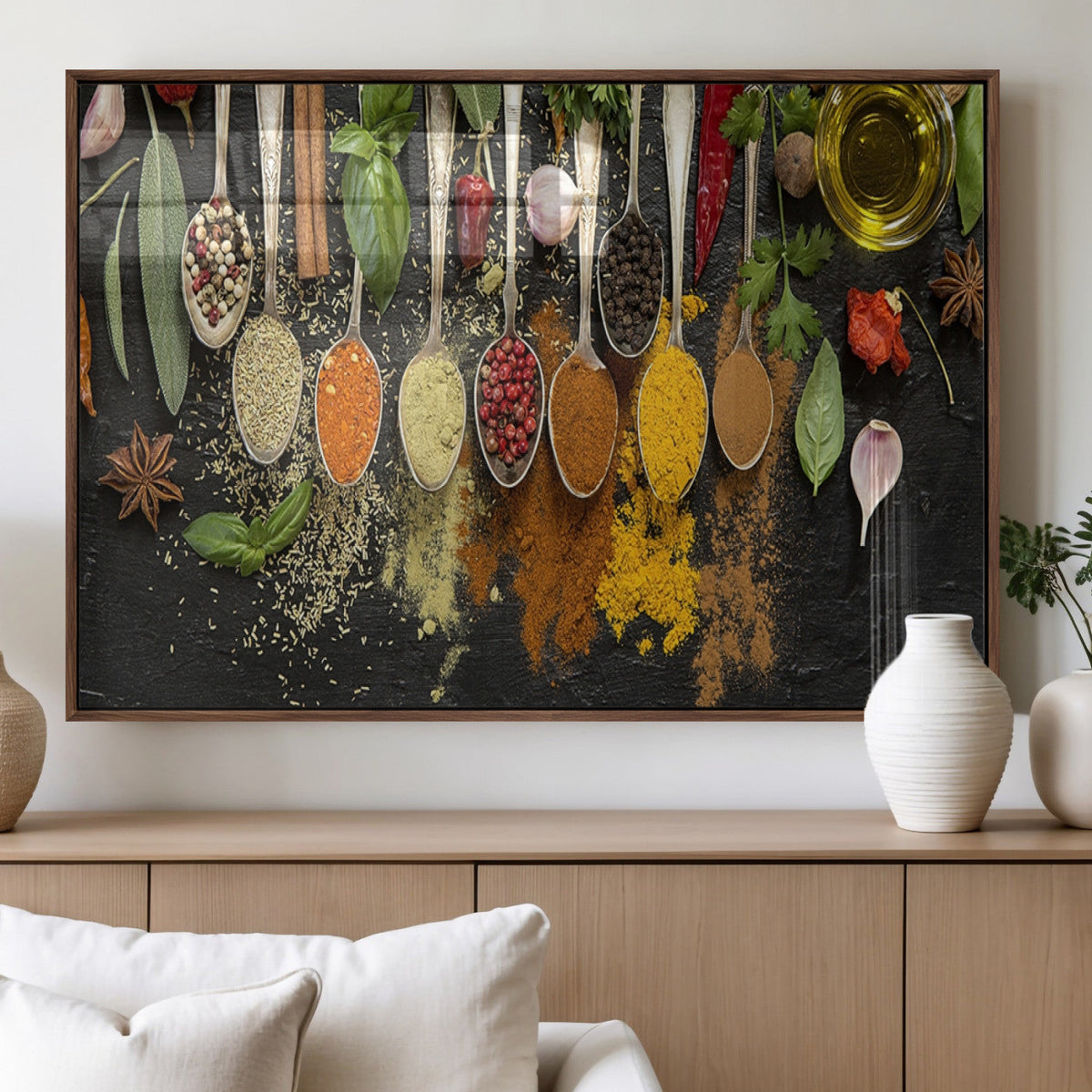 Spices Wall Art Canvas Print