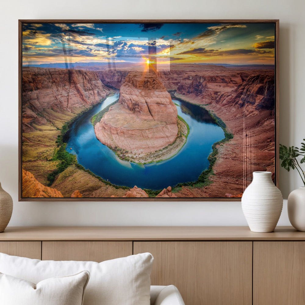 Sunset on the Horseshoe Bend Grand Canyon, Horseshoe Bend