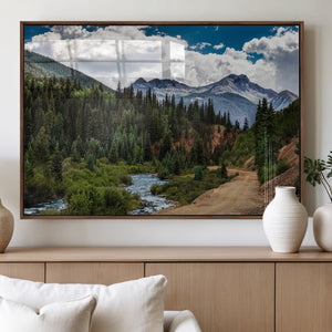 San Juan Nal Forest Wall Art Landscape Canvas Print