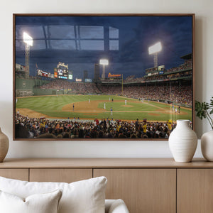 Boston Red Sox Baseball Team Print Canvas - Massachusetts