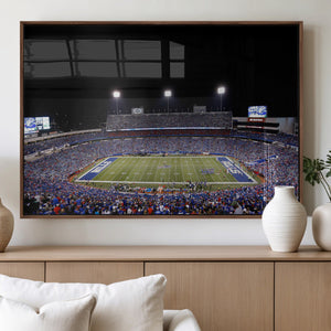 Buffalo Bills Wall Art - Buffalo Bills Stadium Canvas Print,