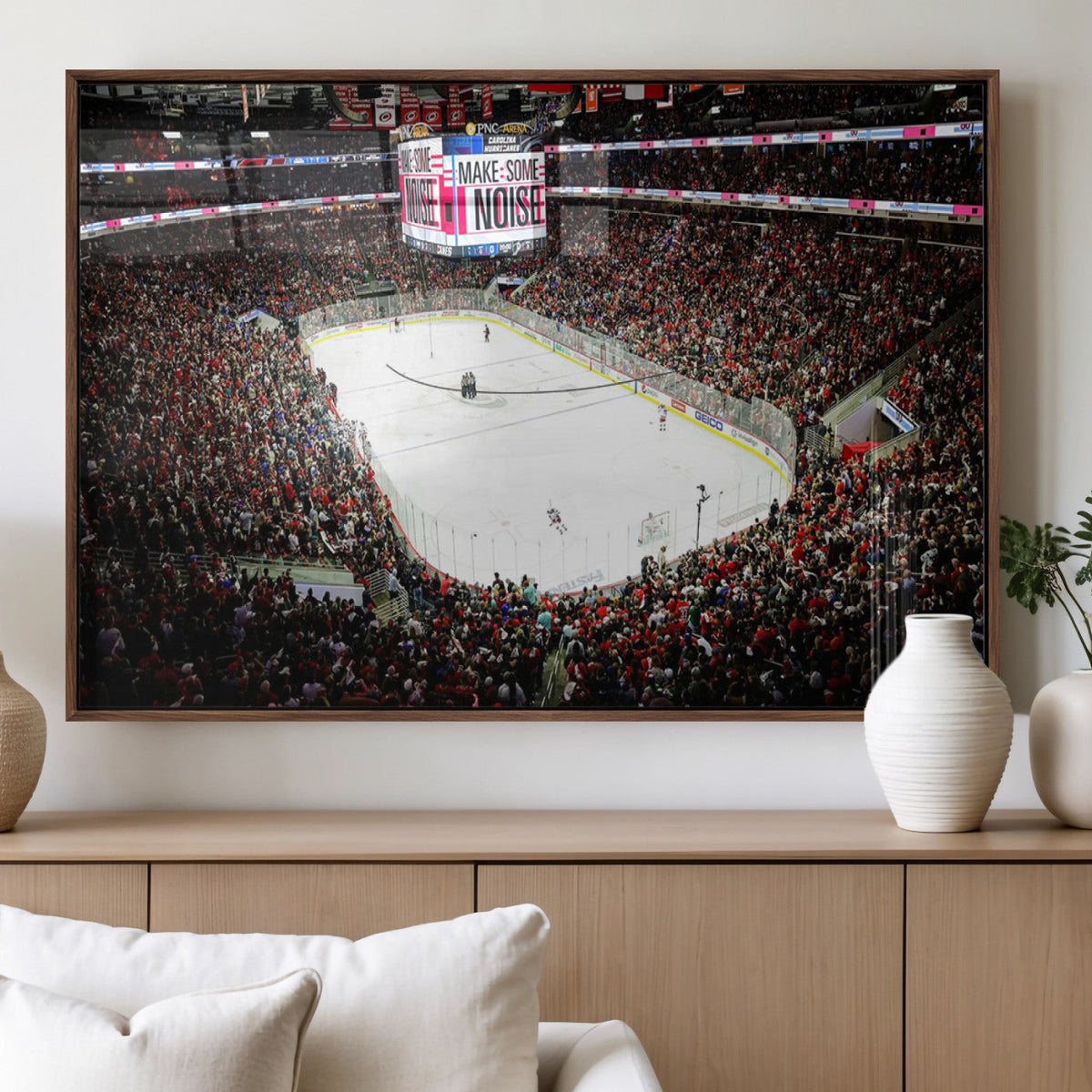 PNC Arena Raleigh North Carolina Hurricanes Hockey Stadium