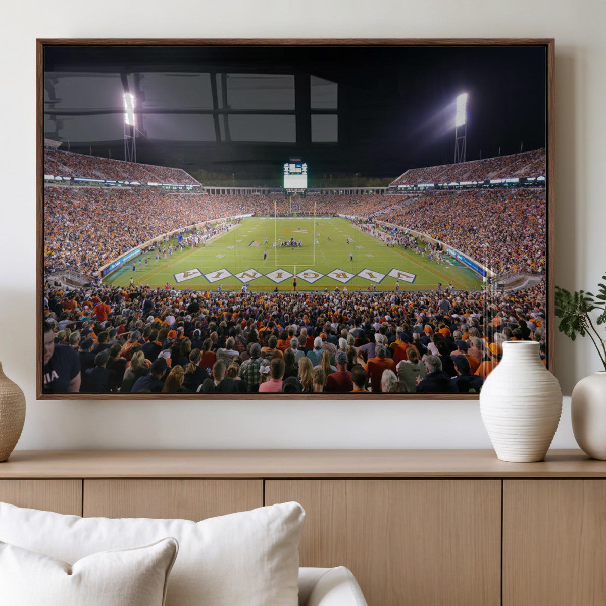 Virginia Cavaliers Football Team Print - Charlottesville