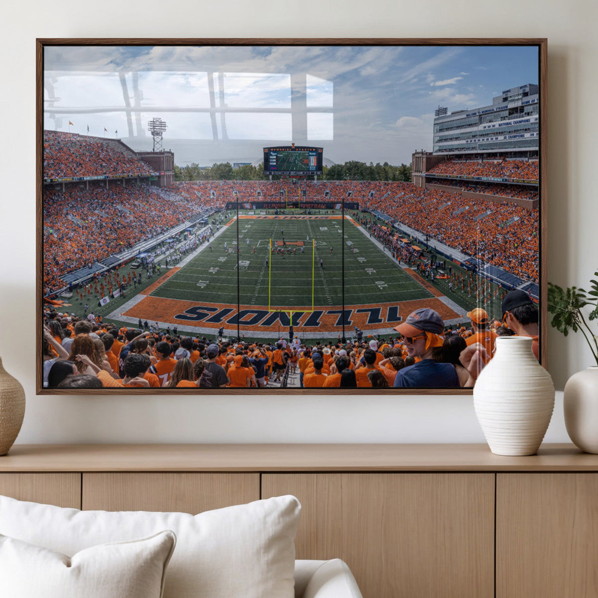 University of Illinois Fighting Illini Football Team Print