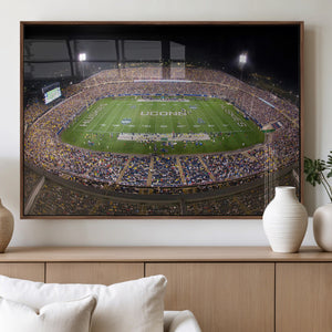 The University of Connecticut UCONN Huskies Football Team