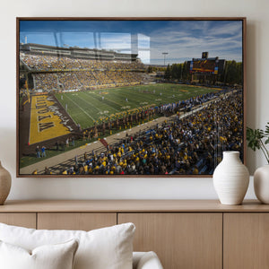 University of Wyoming Cowboys Football Team Print - Laramie
