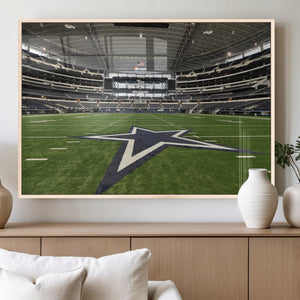 Dallas Cowboys Football Team Print - Arlington AT&T Stadium