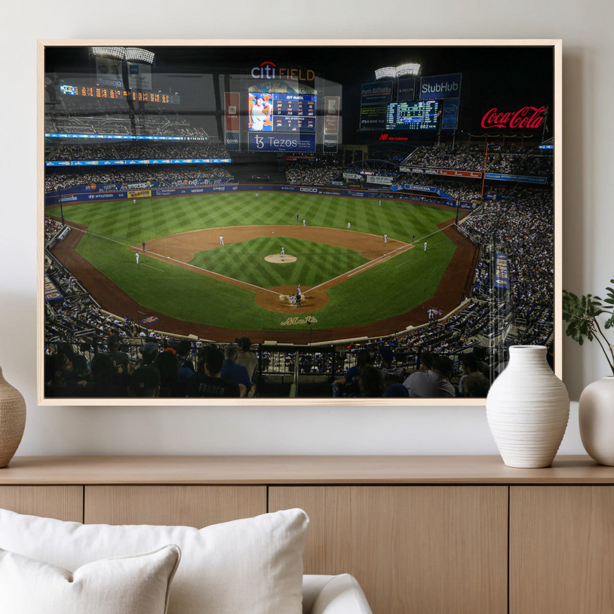 Oakland Athletics Baseball Print - RingCentral Coliseum