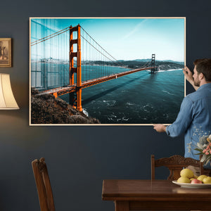 Golden Gate Bridge Wall Art Canvas Print – San Francisco