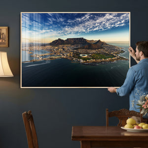 Cape Town Skyline Wall Art Canvas Print – Table Mountain