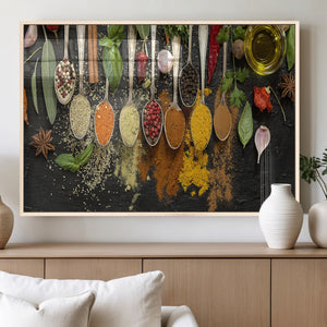 Spices Wall Art Canvas Print
