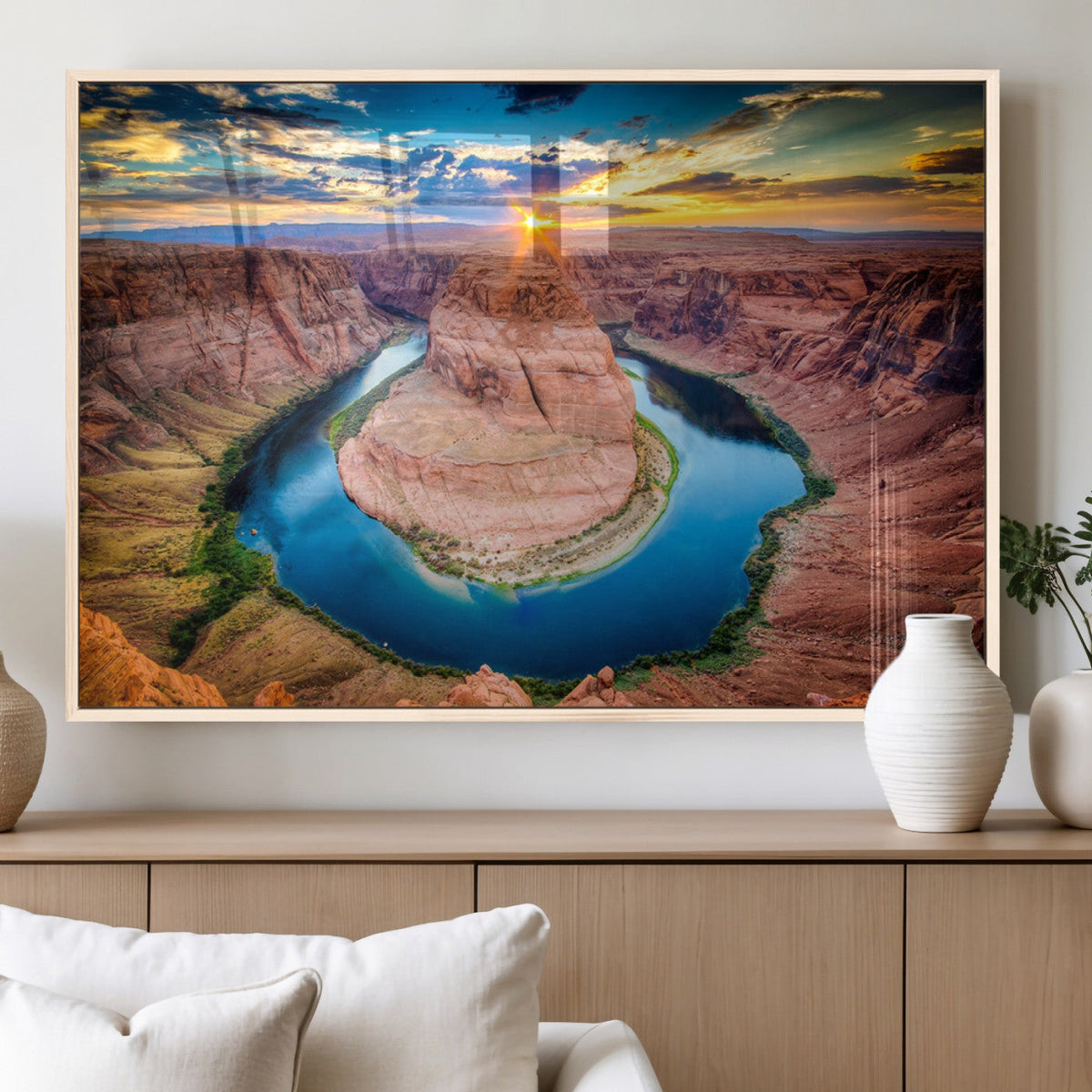 Sunset on the Horseshoe Bend Grand Canyon, Horseshoe Bend