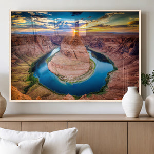 Sunset on the Horseshoe Bend Grand Canyon, Horseshoe Bend