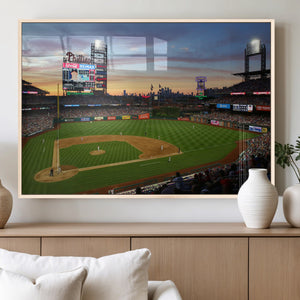 Citizens Bank Park Philadelphia Phillies Wall Art Canvas |
