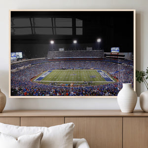 Buffalo Bills Wall Art - Buffalo Bills Stadium Canvas Print,