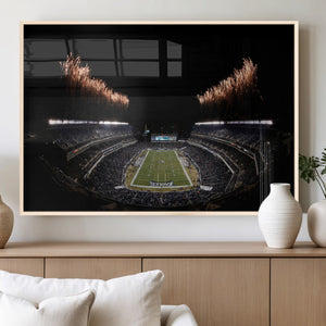 Eagles Field Stadium Wall Art | Philadelphia Eagles Football
