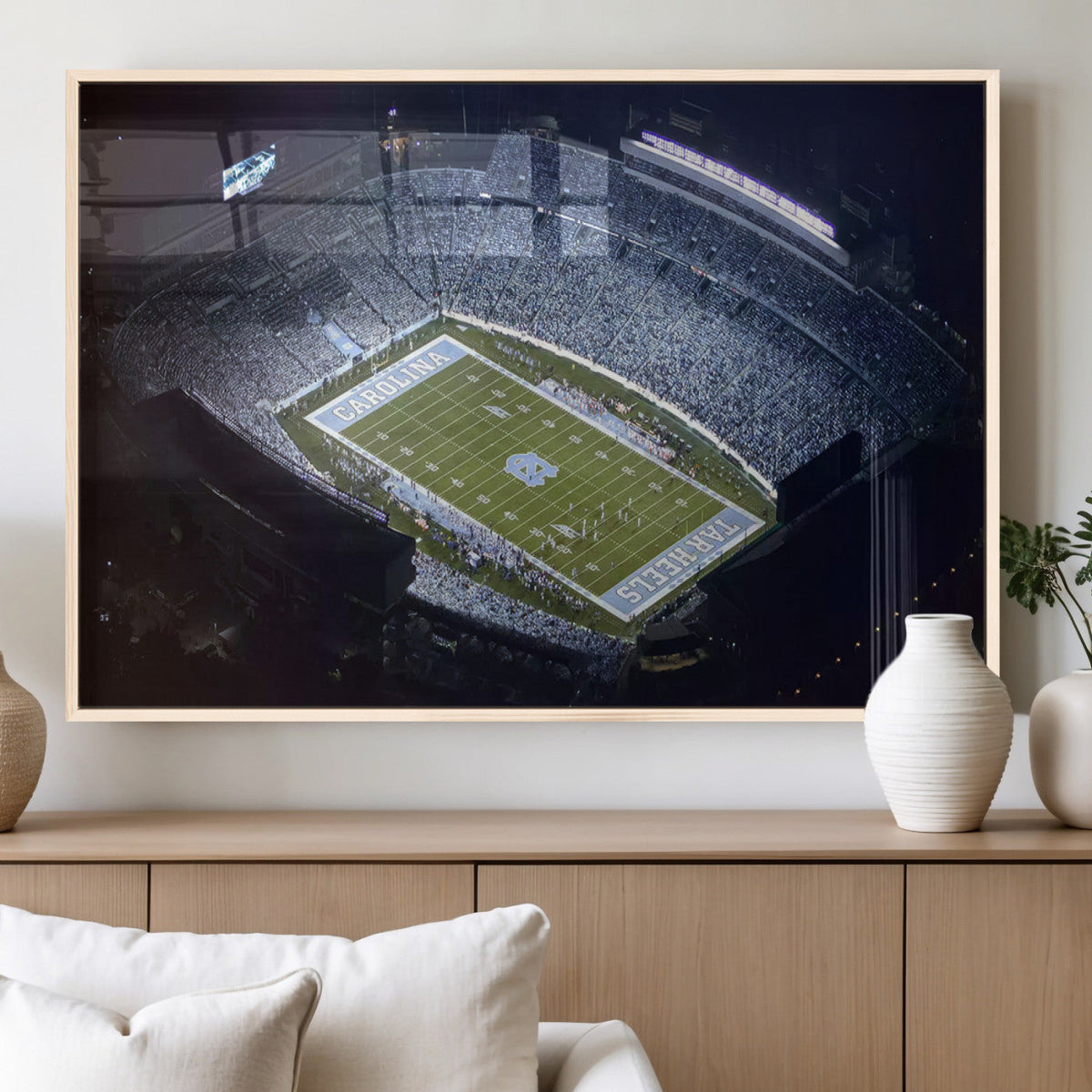 University of North Carolina Tar Heels Football Team Print -