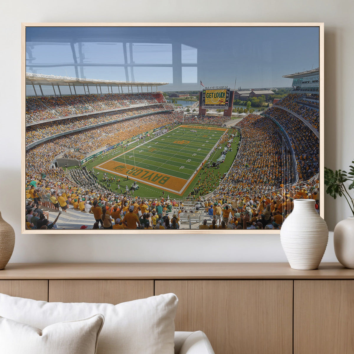 Baylor University Bears Football Team Print - Waco McLane