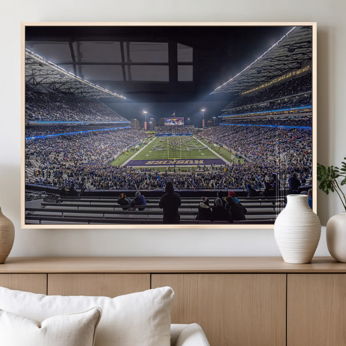 The University of Washington Huskies Football Team Print -