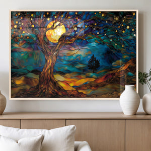 Tree of Life Wall Art - Yggdrasil Tree of Life Canvas Print