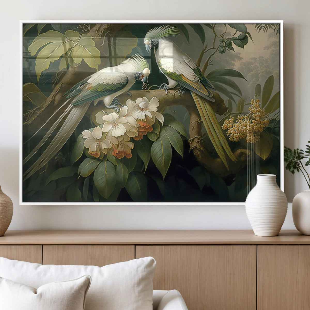 Tropical Paradise Print Wall Art Stunning Artwork of a