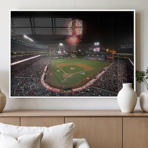 Fireworks at Angel Stadium – Los Angeles Angels Canvas