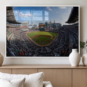 Truist Park Stadium Canvas Wall Art - Atlanta Braves Game