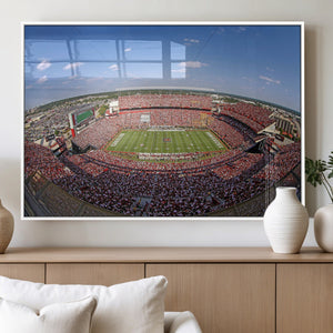William Brice Stadium Wall Art Canvas Print – Stadium Crowd