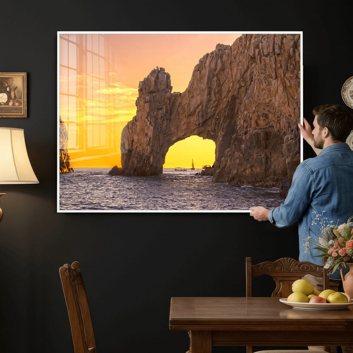 El Arco Cabo San Lucas Ocean Arch Wall Art Canvas Print