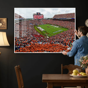 Auburn Stadium Wall Art Canvas Print, Jordan Hare Stadium