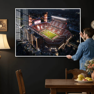 Oklahoma Memorial Stadium - Gaylord Memorial Stadium Wall