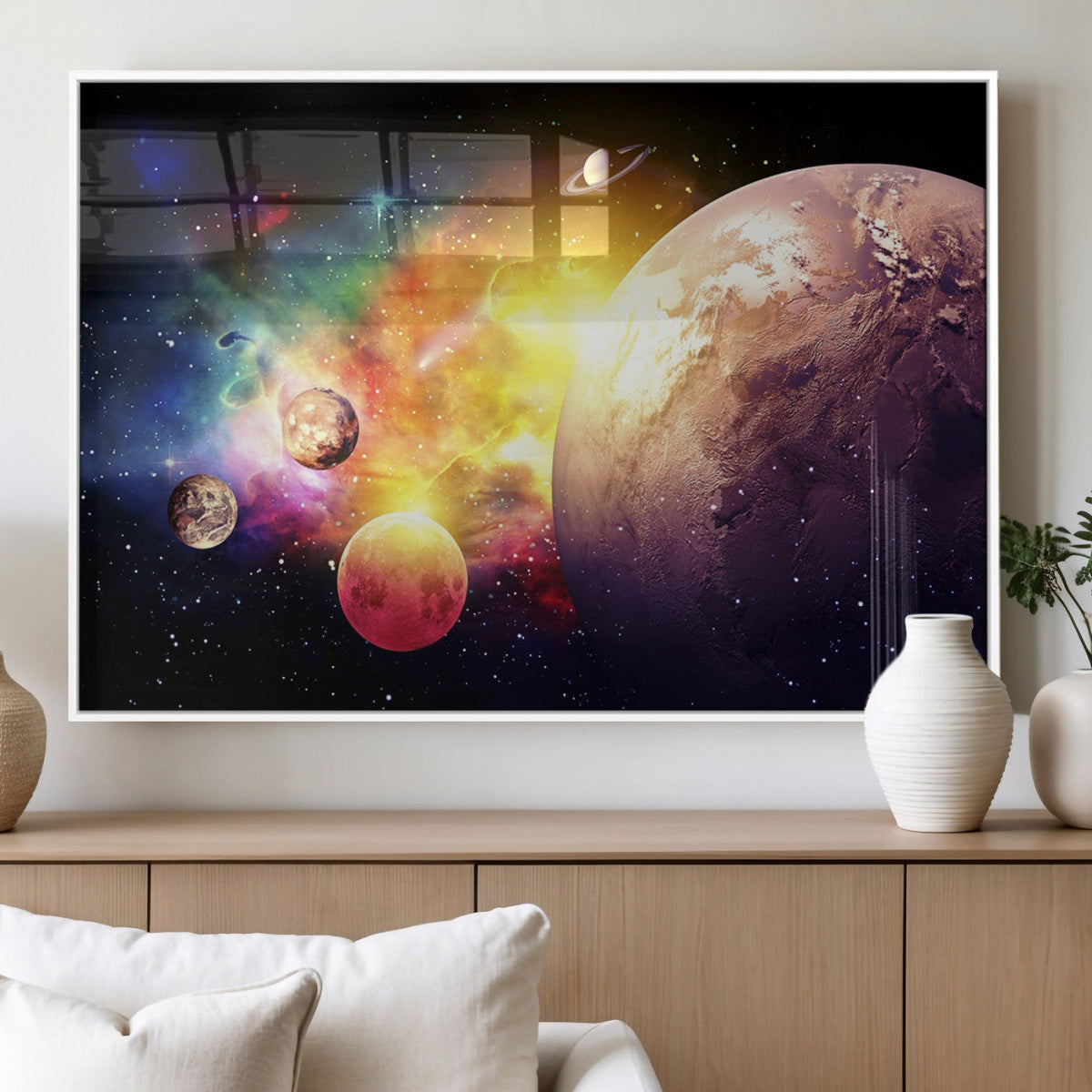 Space and Galaxy Canvas Print