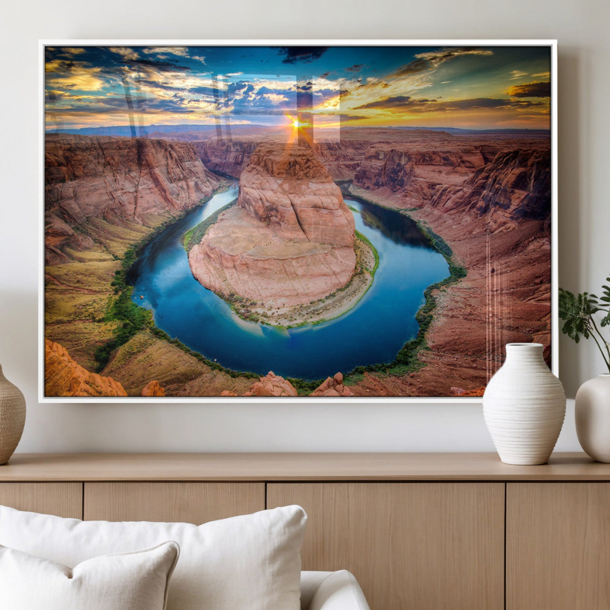 Sunset on the Horseshoe Bend Grand Canyon, Horseshoe Bend