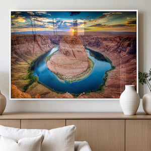 Sunset on the Horseshoe Bend Grand Canyon, Horseshoe Bend