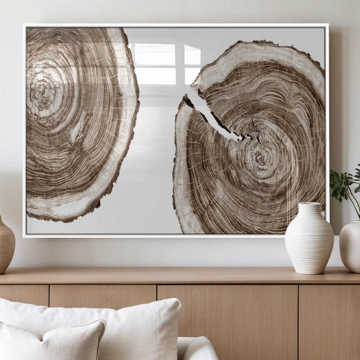 Wood Tree Ring Wall Art Canvas Prints, Tree Rings –