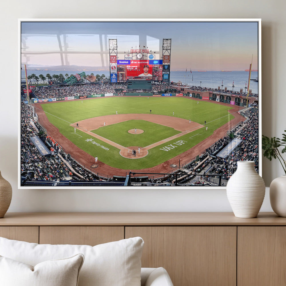 San Francisco Giants Baseball Team Print - Oracle Park