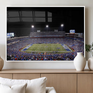 Buffalo Bills Wall Art - Buffalo Bills Stadium Canvas Print,
