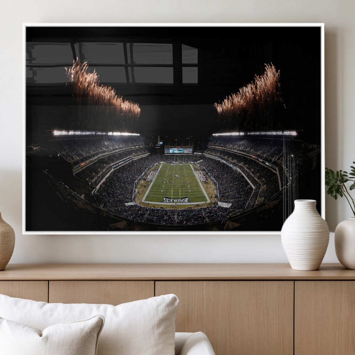 Eagles Field Stadium Wall Art | Philadelphia Eagles Football