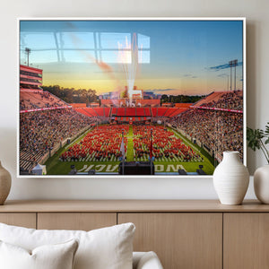 North Carolina State University Canvas Print, North Carolina