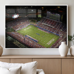 Florida Atlantic University Owls Canvas Print, Football Team