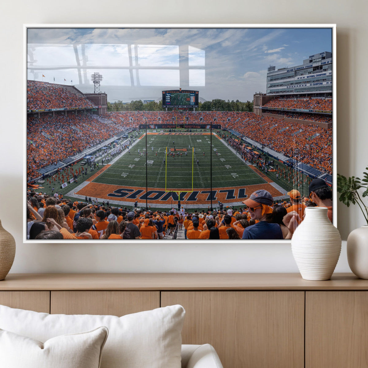 University of Illinois Fighting Illini Football Team Print