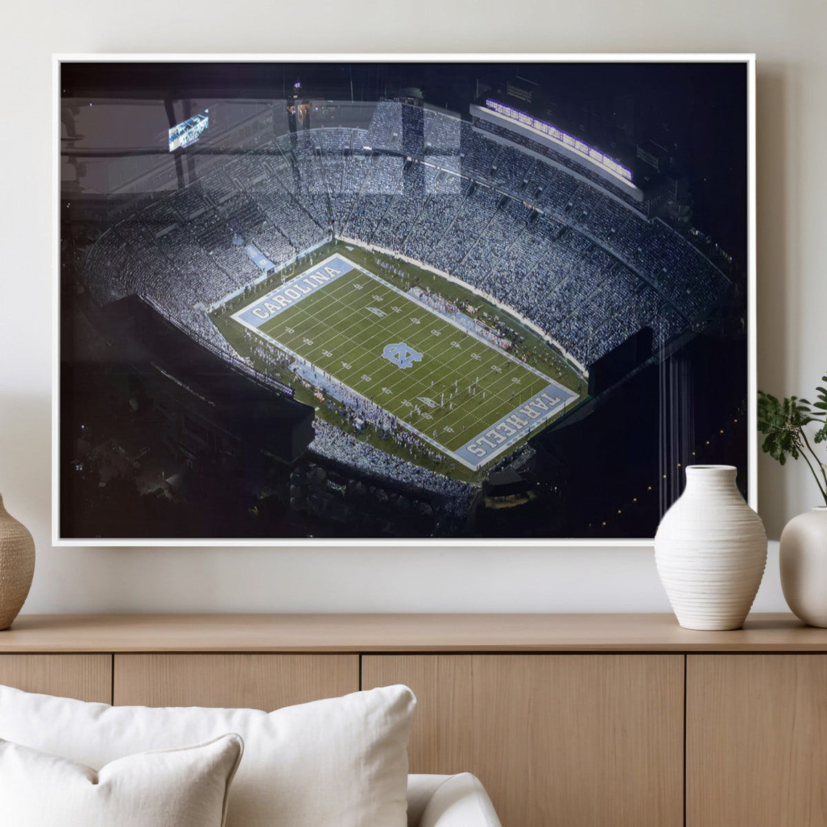 University of North Carolina Tar Heels Football Team Print -