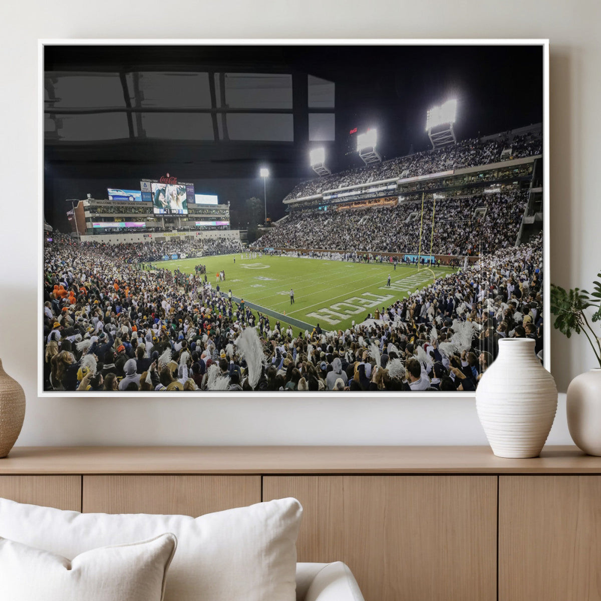Georgia Tech Yellow Jackets Football Team Print - Atlanta