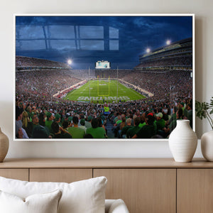 Michigan State Spartans Football Team Print - East Lansing